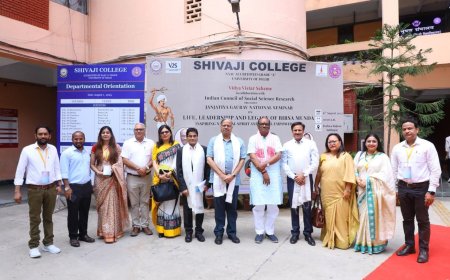 National Seminar on “Life, Leadership and Legacy of Birsa Munda” Inspires National Spirit and Tribal Empowerment at Shivaji College