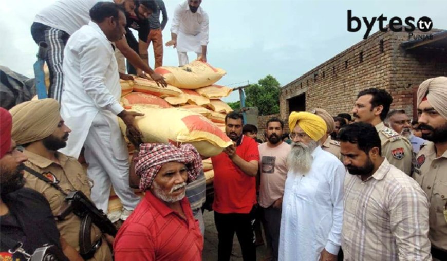 Agriculture Minister Visits Flood-Affected Villages of Fazilka for the Second Consecutive Day