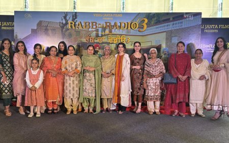 Women’s Day Special: Poster and First Song of  'Rabb Da Radio 3' Unveiled