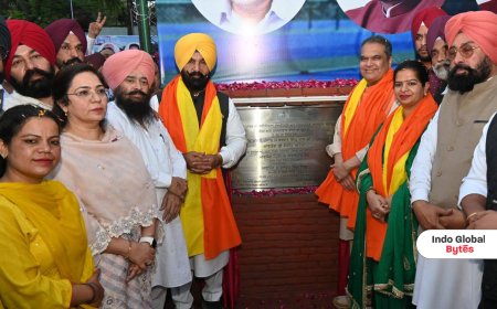 Sanjeev Arora Inaugurates ₹1.74 Crore Development Projects in Ludhiana to Boost Infrastructure and Sports