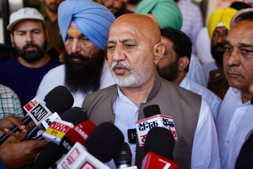 Baltej Pannu Meets Injured Anti-Drug Crusader in Ludhiana on Wednesday