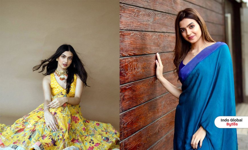 Kashika Kapoor Turns Heads with Her Elegant Fusion of Traditional and Western Fashion